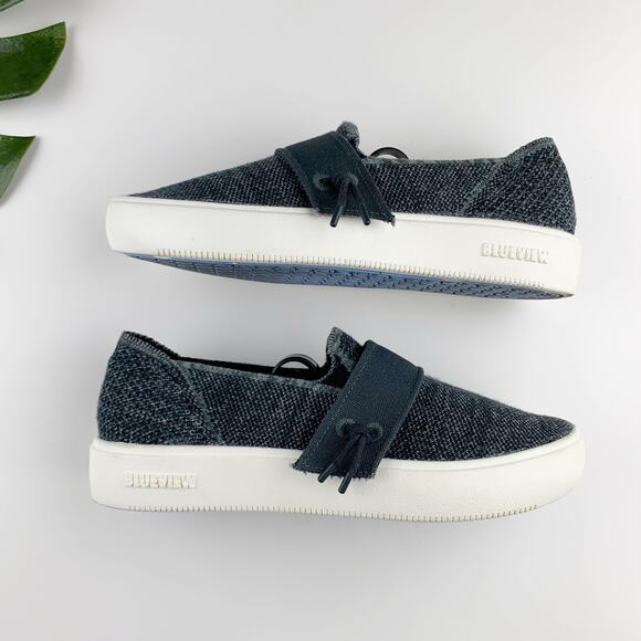 Blueview Pacific Shoes Biodegradable Plant Based Grey Knit Soleic Women’s 6.5 - Picture 7 of 13